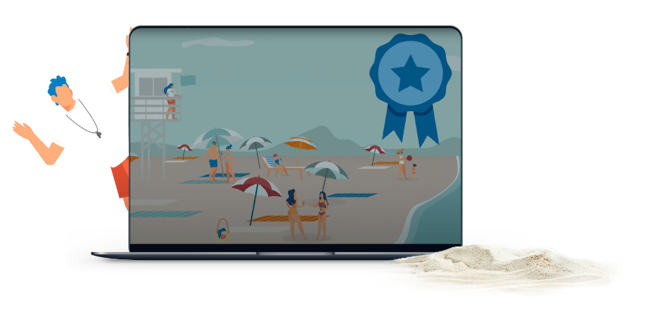 Safe Beach video demostración